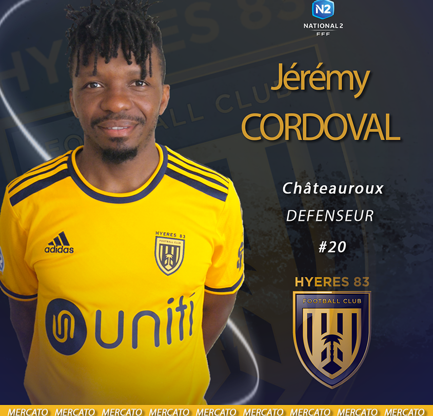 Arrivée de Jérémy CORDOVAL !